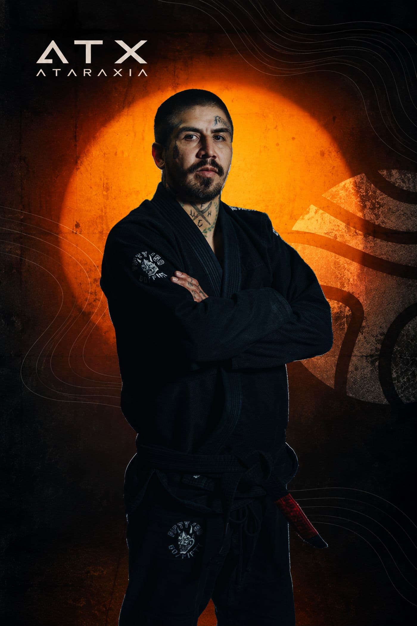 José Antonio De León Uribe “Sinner”, profesor de jiu jitsu brasileño en ATX CDMX