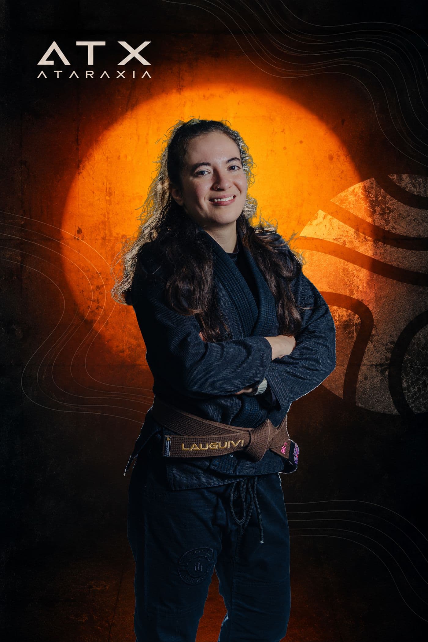 Laura Guillen, profesora de jiu jitsu brasileño en ATX CDMX